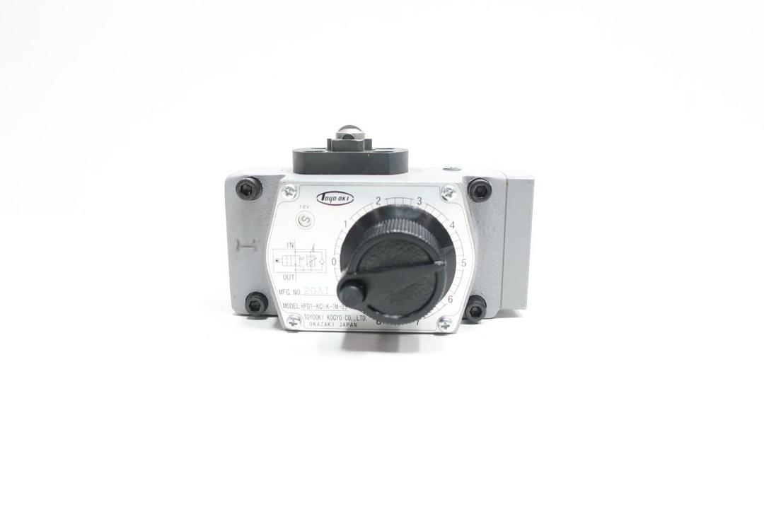 TOYO-OKI HFD1-KG8K-1M-03 HYDRAULIC FLOW CONTROL VALVE