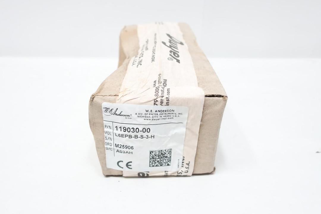 WE ANDERSON L6EPB-B-S-3-H LIQUID LEVEL SWITCH