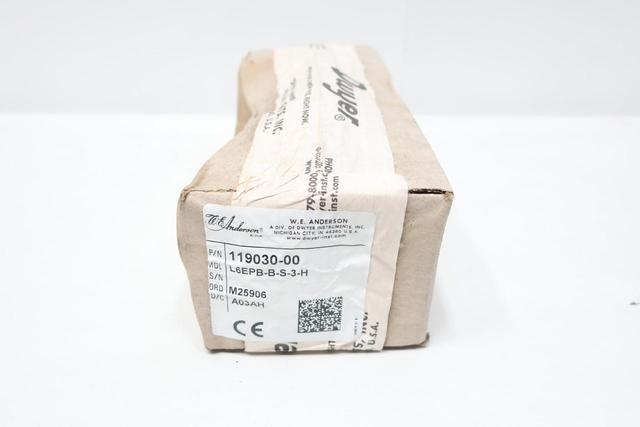 WE ANDERSON L6EPB-B-S-3-H LIQUID LEVEL SWITCH