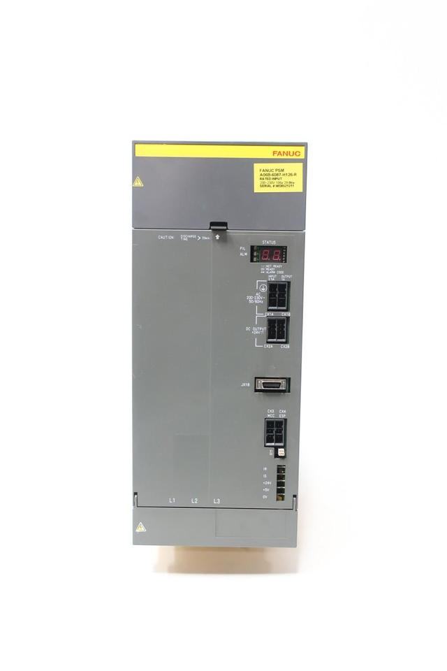 FANUC A06B-6087-H126-R SERVO POWER SUPPLY MODULE 200-230V-AC 283-325V-DC 29.8KW