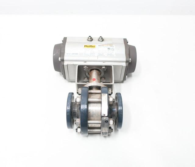 SAMSON CERA VALVE KSV SRP00100-4.0 F07-VK17 STAINLESS BALL VALVE 1/2IN 150