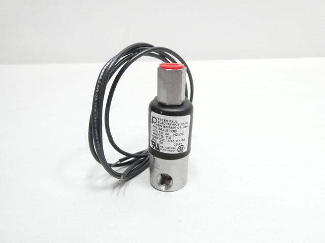 PETER PAUL 56JJ8XGB SOLENOID VALVE 50PSI 24V-DC 1/8IN NPT