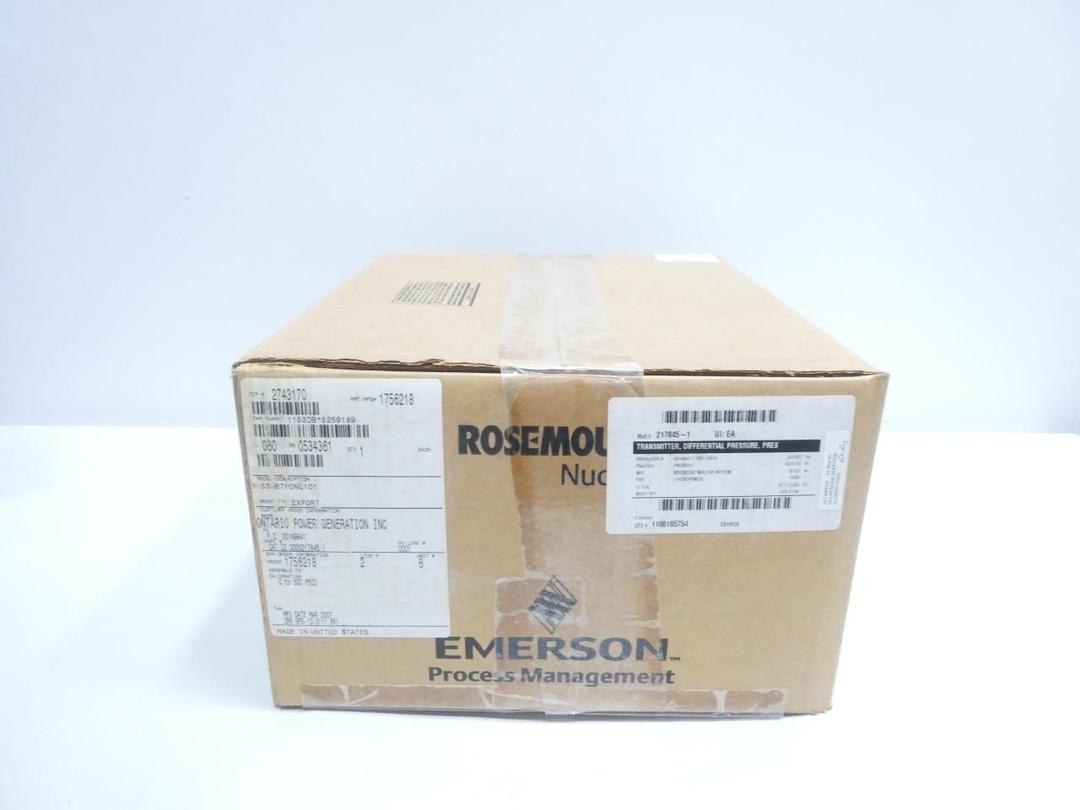ROSEMOUNT NUCLEAR 1153DB7PCN0101 DIFFERENTIAL PRESSURE TRANSMITTER 0-300PSI