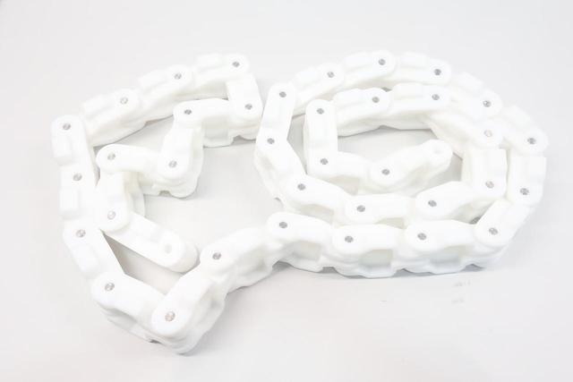 SYSTEM PLAST LFW1400TAB SIDE-FLEXING THERMOSPLASTIC CRATE CONVEYOR CHAIN 10FT