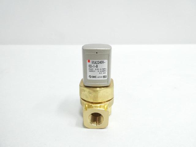 SMC VXA2240V-02-1-B PNEUMATIC SOLENOID VALVE 0.25-0.7MPA 1/4IN NPT