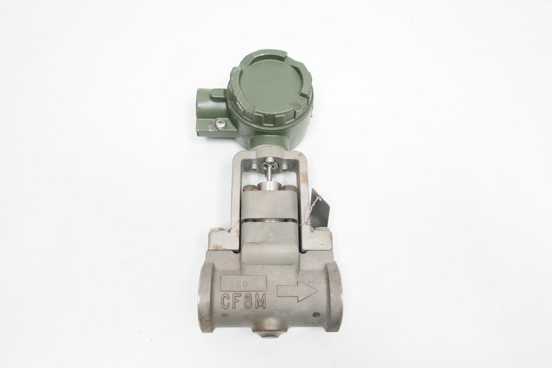 YOKOGAWA YF102-NNNB3A-S3S3*C/FMF/SCT STAINLESS VORTEX FLOW METER 257.6P/GAL 1IN
