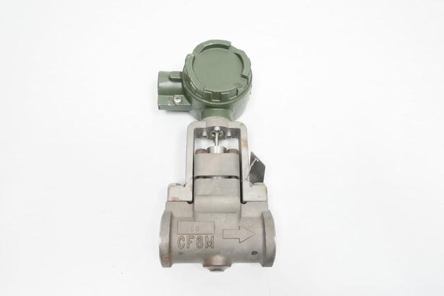 YOKOGAWA YF102-NNNB3A-S3S3*C/FMF/SCT STAINLESS VORTEX FLOW METER 257.6P/GAL 1IN
