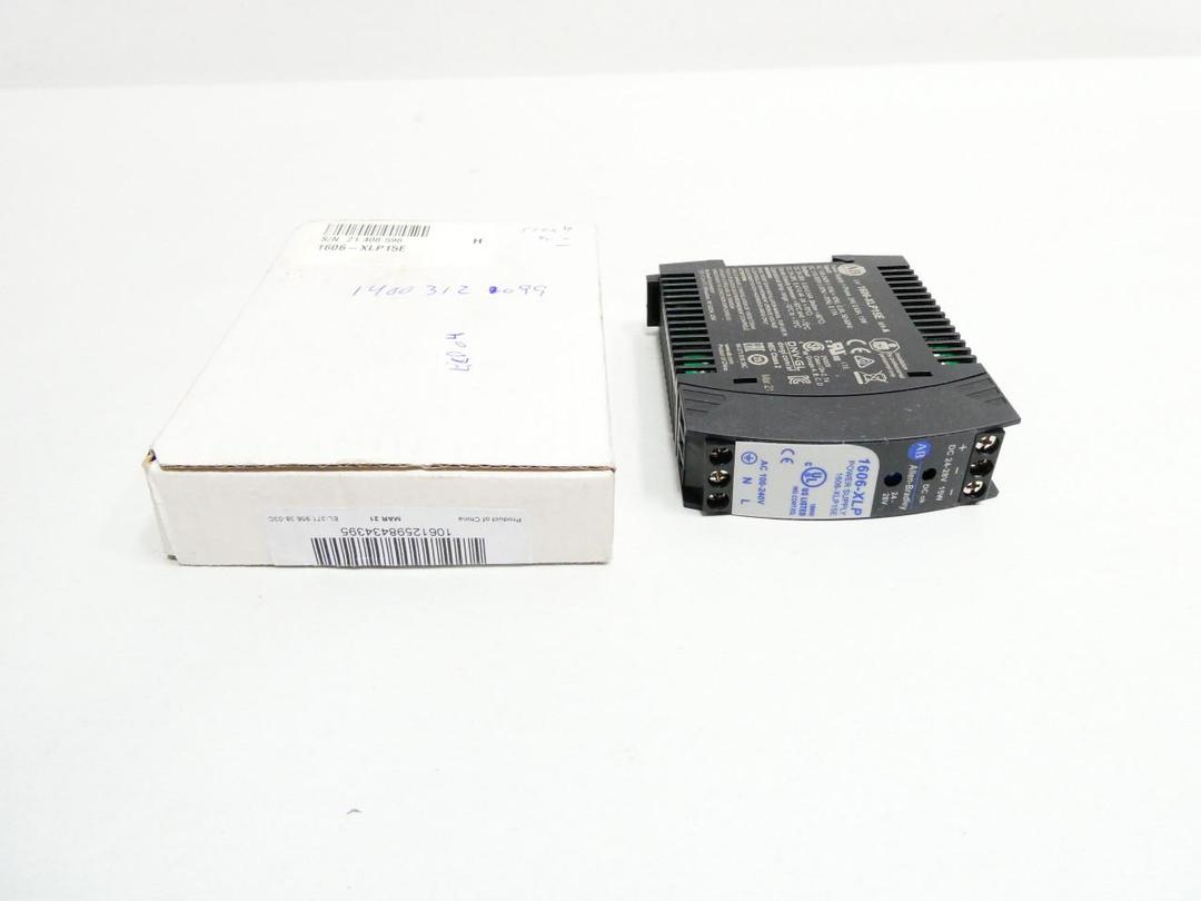 ALLEN BRADLEY 1606-XLP15E POWER SUPPLY 100-240V-AC 0.54-0.63A 24-48V-DC 15W