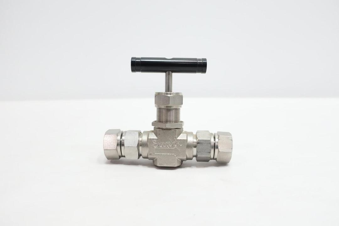 SWAGELOK SS-18RS12-P MANUAL STAINLESS NEEDLE VALVE 5000PSI 3/4IN
