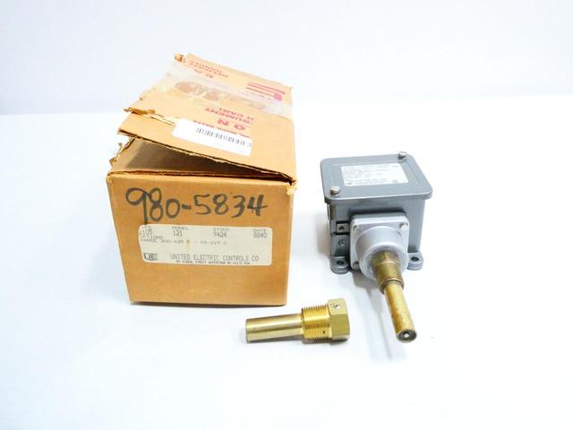 UE UNITED ELECTRIC B105 121 TEMPERATURE CONTROLLER 200-425F 480V-AC