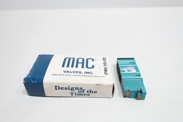 MAC 413A-00A-DM-DFRA-1BA PNEUMATIC SOLENOID VALVE 120PSI