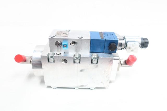 GENERAL ELECTRIC GE 243D3131G0002 QUADLOGIC SOLENOID VALVE ASSEMBLY 24V-DC