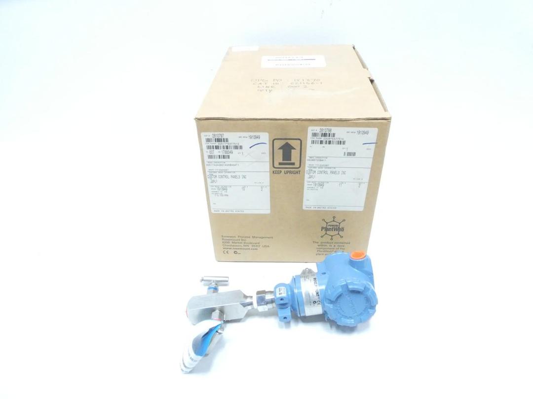 ROSEMOUNT 3051TA2A2B21AS5B4Q4T1 IN-LINE ABSOLUTE PRESSURE TRANSMITTER 0-1000KPA