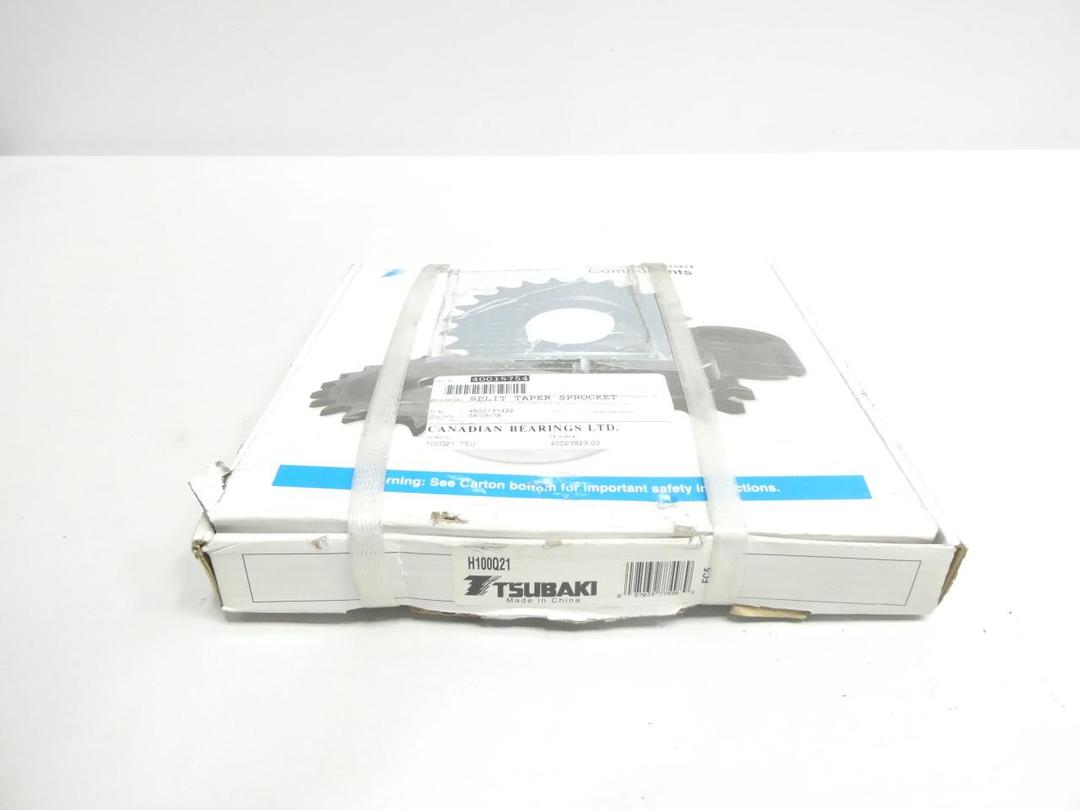 TSUBAKI H100Q21 SINGLE ROLLER CHAIN SPROCKET 21T