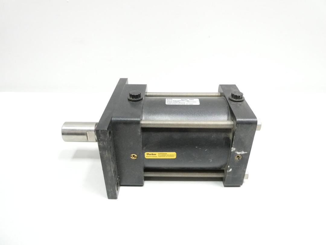 PARKER 5.00 CJ2MAU39AC 4.000 DOUBLE ACTING PNEUMATIC CYLINDER 5IN 4IN 250PSI