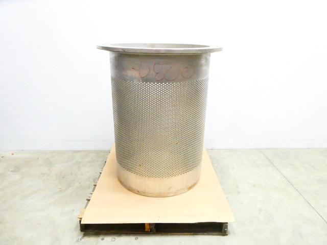 J&L FIBER SERVICES 144940 PULP PULPER DRILLED BASKET SCREEN CYLINDER