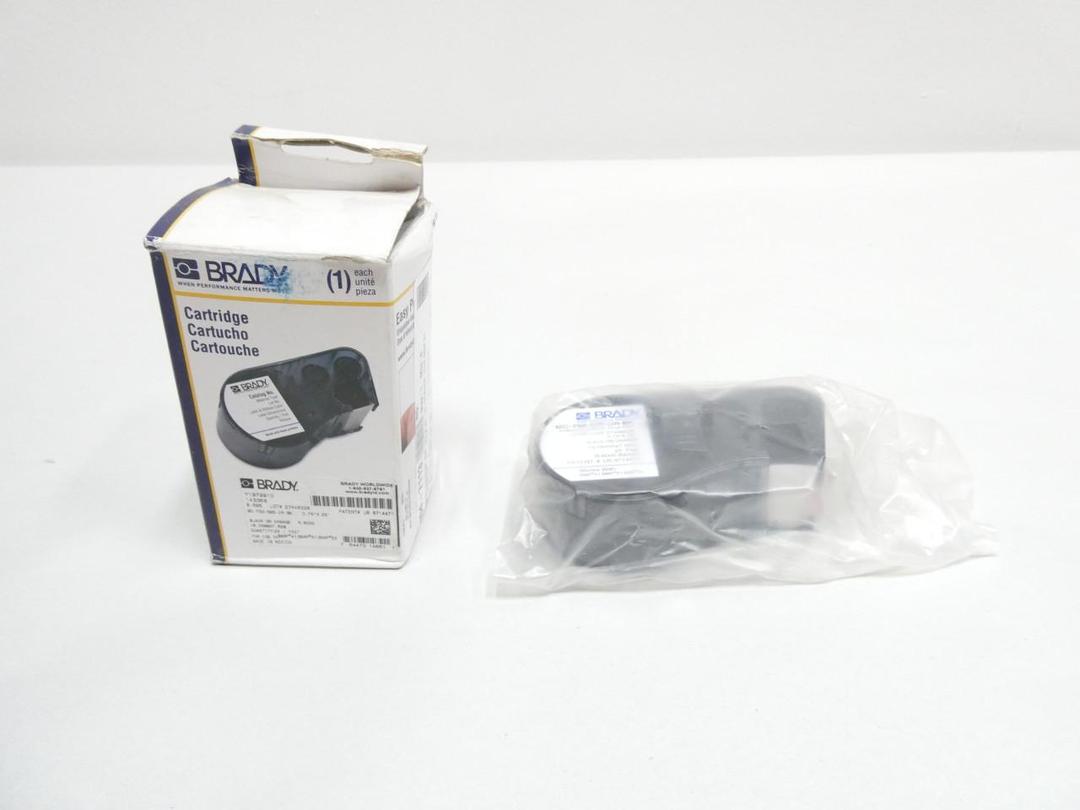 BRADY MC-750-595-OR-BK BLACK ON ORANGE LABEL CARTRIDGE 0.75IN X 25FT