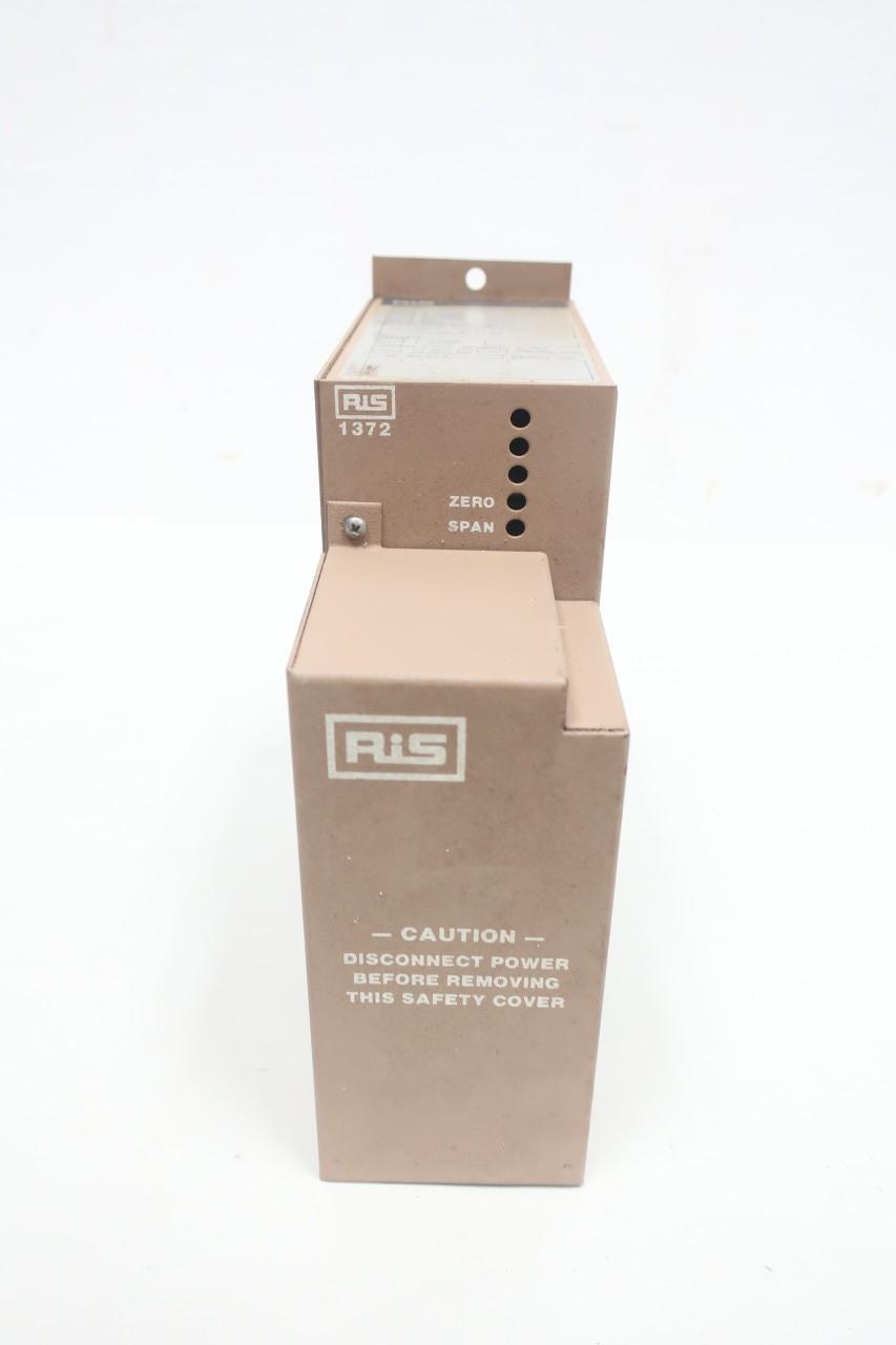 RIS SC-1372-C RTD TRANSMITTER 930.3-125.37OHM 4-20MA 0-150F 115V-AC