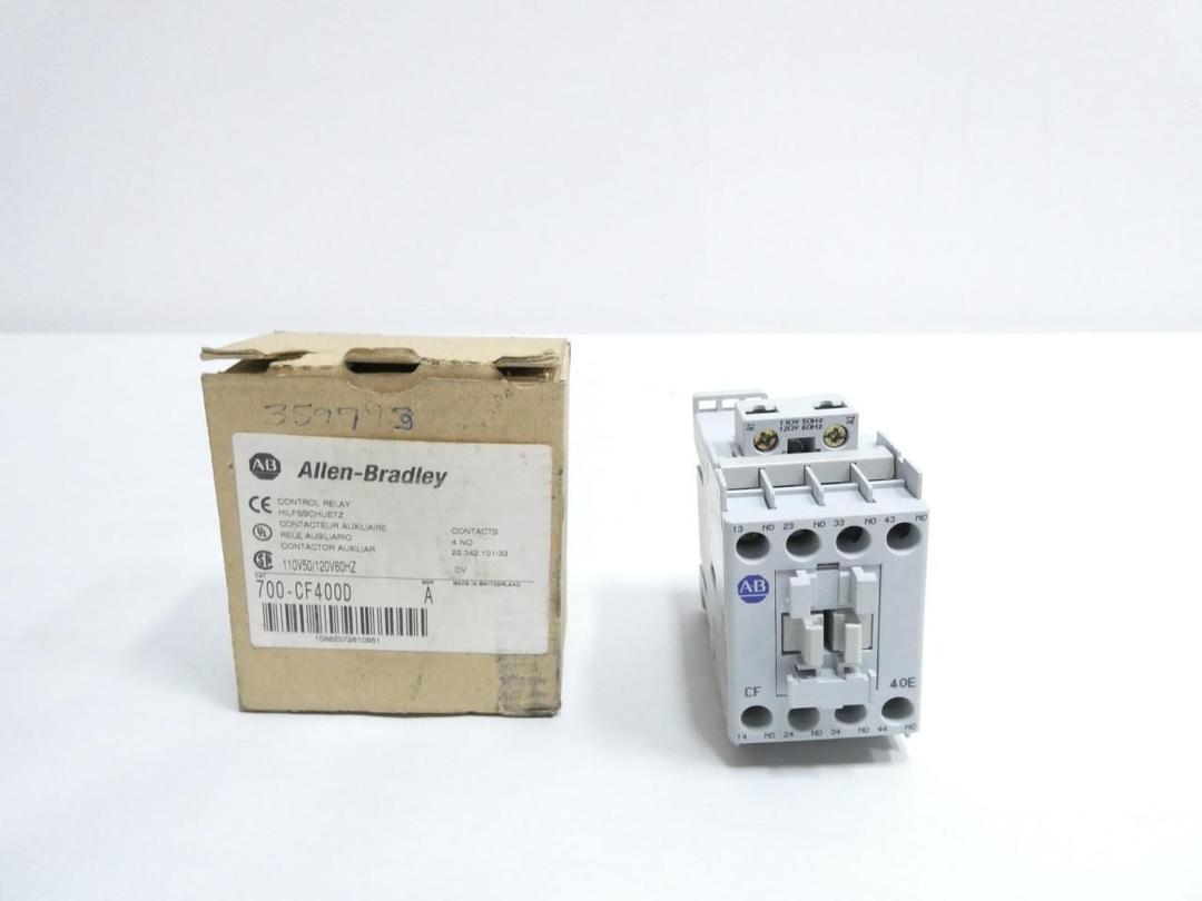 ALLEN BRADLEY 700-CF400D CONTROL RELAY 120V-AC
