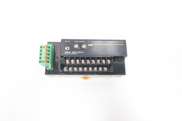 OMRON DRT2-OD16-1 REMOTE TERMINAL MODULE 24V-DC