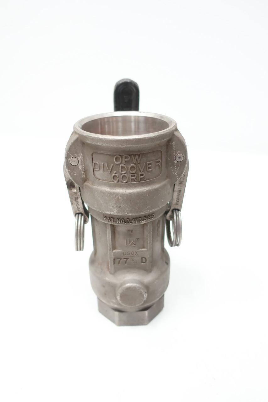 OPW 1775D STAINLESS DRY DISCONNECT COUPLING 1-1/2IN