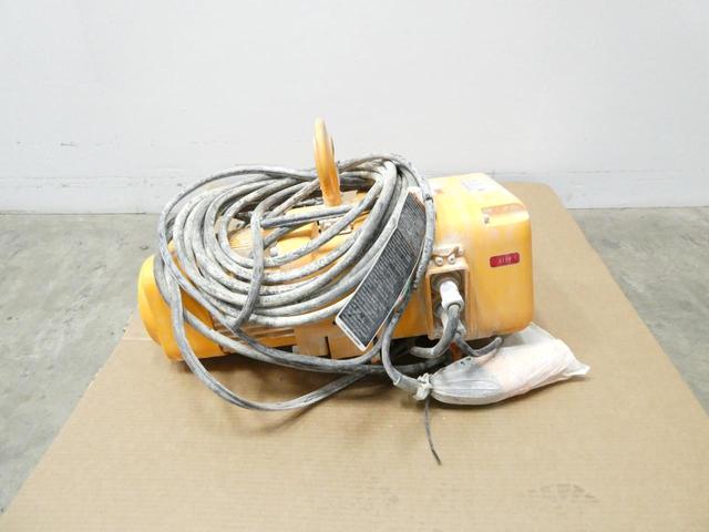 KITO ER2-015S SINGLE STANDARD ELECTRIC HOIST 1.5TON 3PH 2.4HP 575V-AC