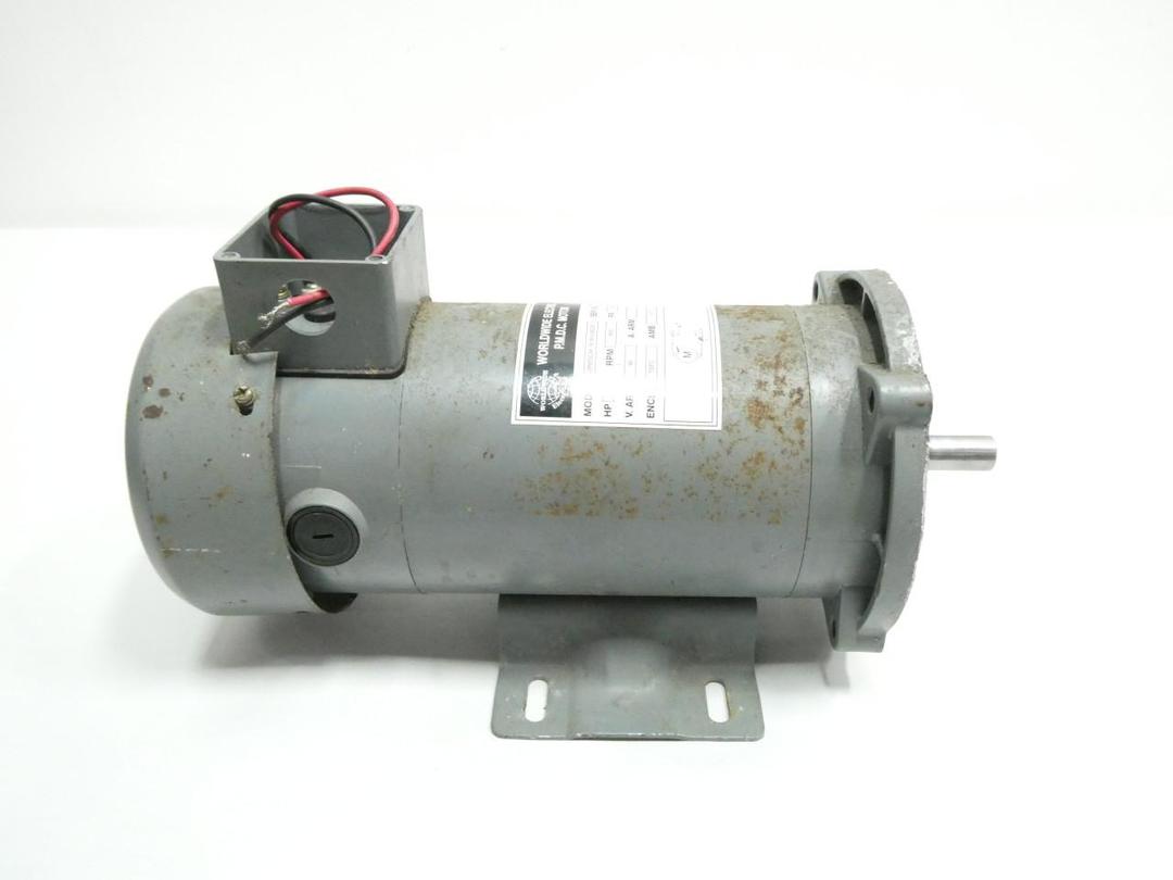 WORLDWIDE ELECTRIC WPMDC34-18-90V-56CB DC MOTOR 56C 3/4HP 1800RPM 90V-DC