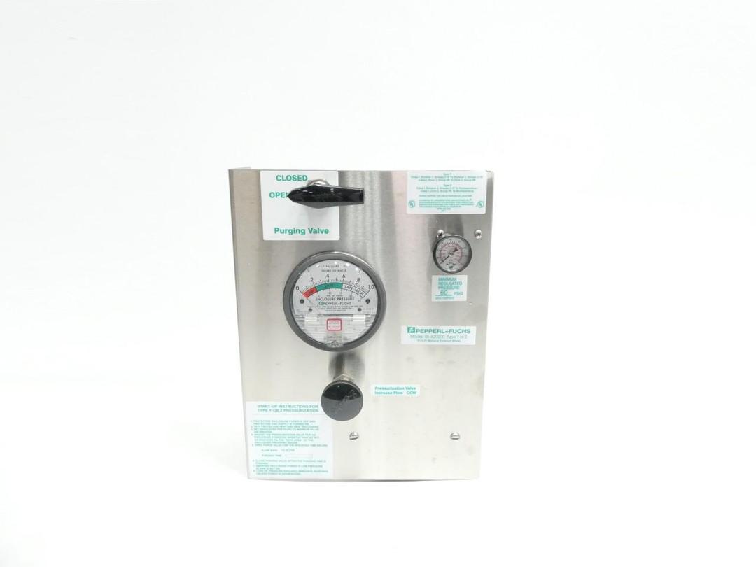 PEPPERL FUCHS US-420200 PANLE MOUNT PURGE SYSTEM 60PSI