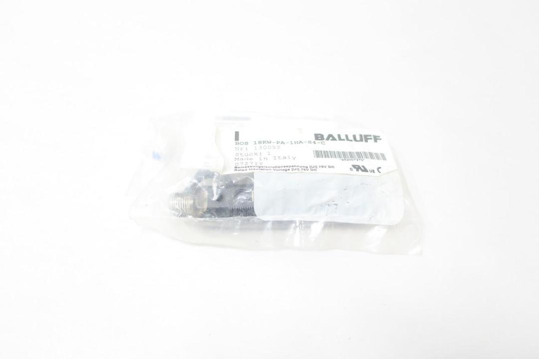 BALLUFF BOS 18KW-PA-1HA-S4-C PHOTOELECTRIC SENSOR 10-30V-DC