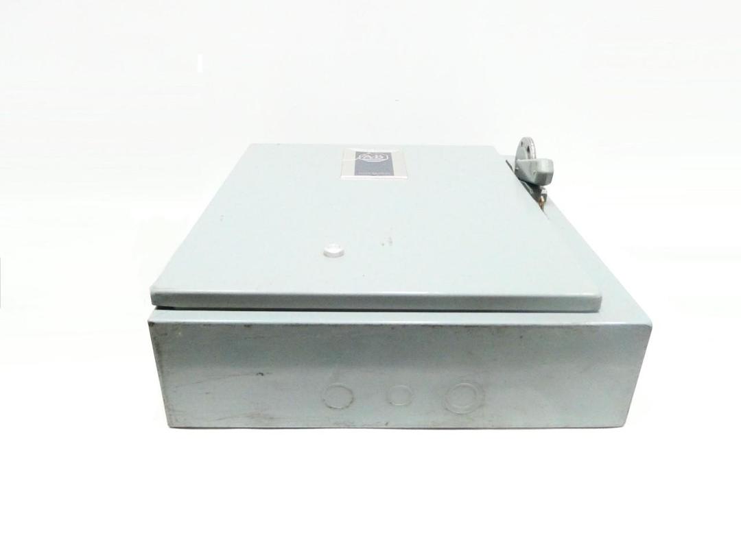 ALLEN BRADLEY 706-BAB24 SIZE 1 COMBINATION REVERSING STARTER 480V-AC 10HP