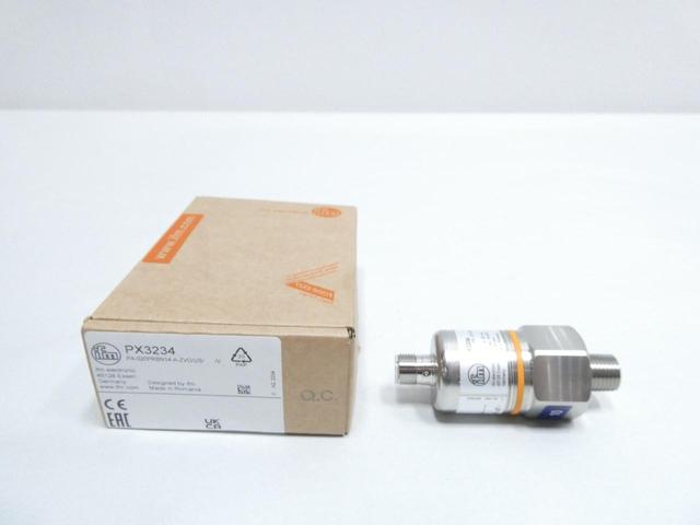 IFM EFECTOR PX3234 PA-020PRBN14-A-ZVG/US/V PRESSURE SENSOR 0-200PSI 9.6-32V-DC