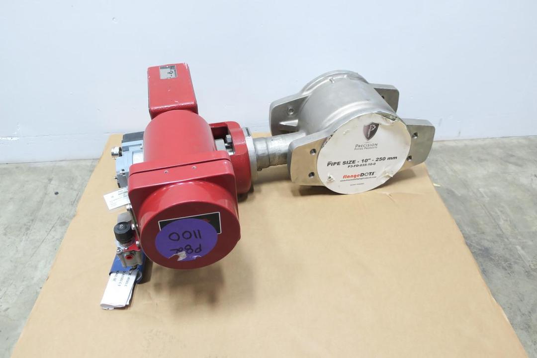 MASONEILAN 35-35112 PNEUMATIC STAINLESS CONTROL VALVE 10IN 150
