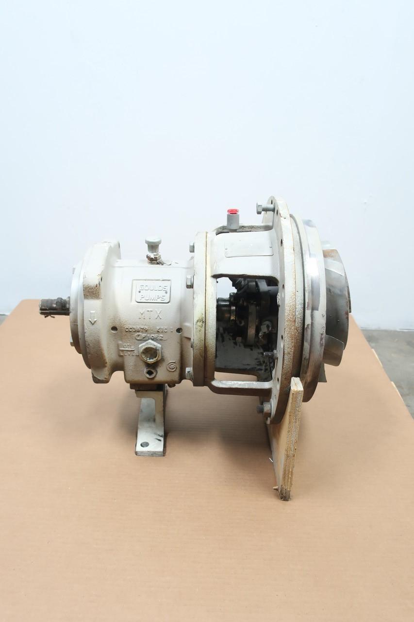 GOULDS 3196MTX 4X6-13 CENTRIFUGAL PUMP POWER END WITH 6-VANE IMPELLER 10.5IN OD