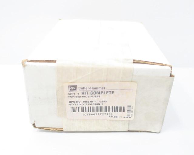 CUTLER HAMMER 313C590G11 FUSE KIT 60A AMP 600V-AC
