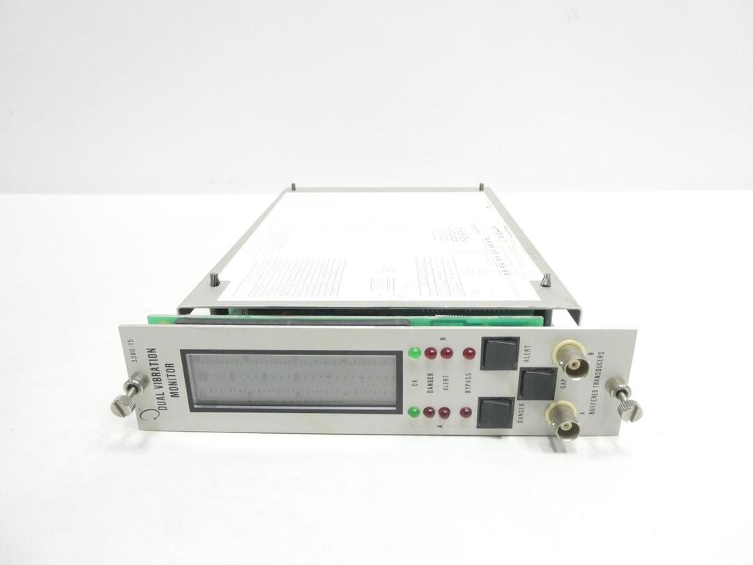 BENTLY NEVADA 3300/15-05-02-00-00-00-00 DUAL VIBRATION MONITOR
