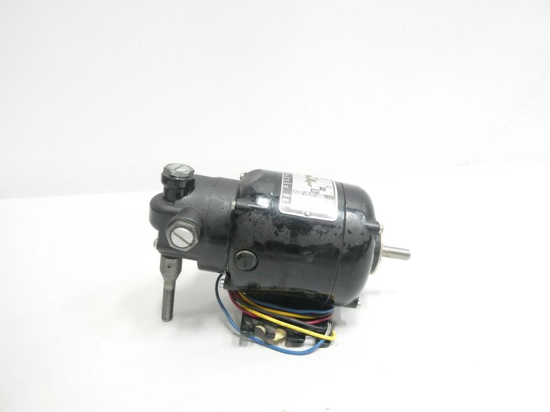 BODINE NSE-11R GEARMOTOR 1/80HP 1120:1 RATIO 5000RPM 125V-DC