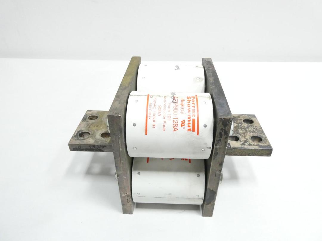 FERRAZ SHAWMUT A70P900-128A-4PC SEMICONDUCTOR FUSE 900A AMP 700V-AC