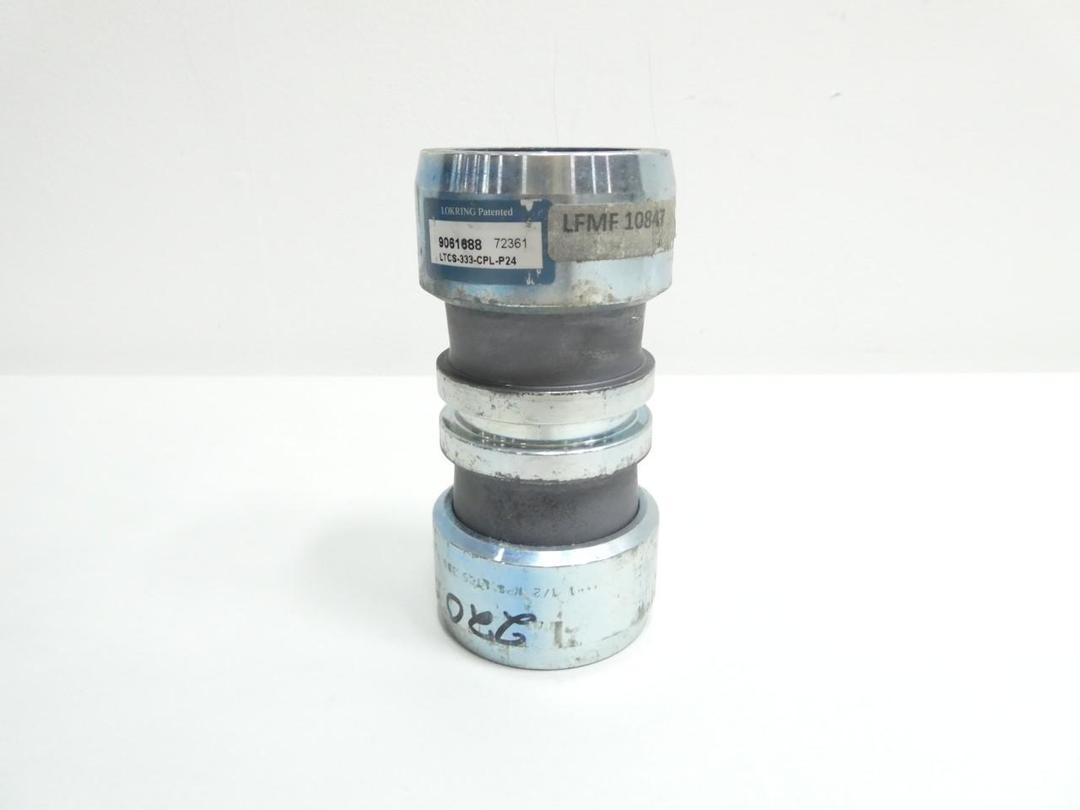 LOKRING LTCS-333-CPL-P24 STAINLESS PIPE COUPLING 1-1/2IN