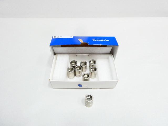 BOX OF 8 SWAGELOK SS-8-TSW-6 STAINLESS PIPE UNION 1/2IN