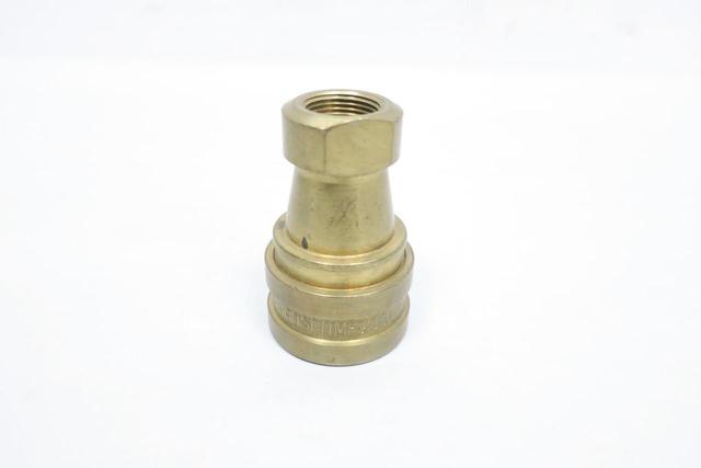 HANSEN 6-HK BRASS QUICK CONNECT COUPLING 3/4IN