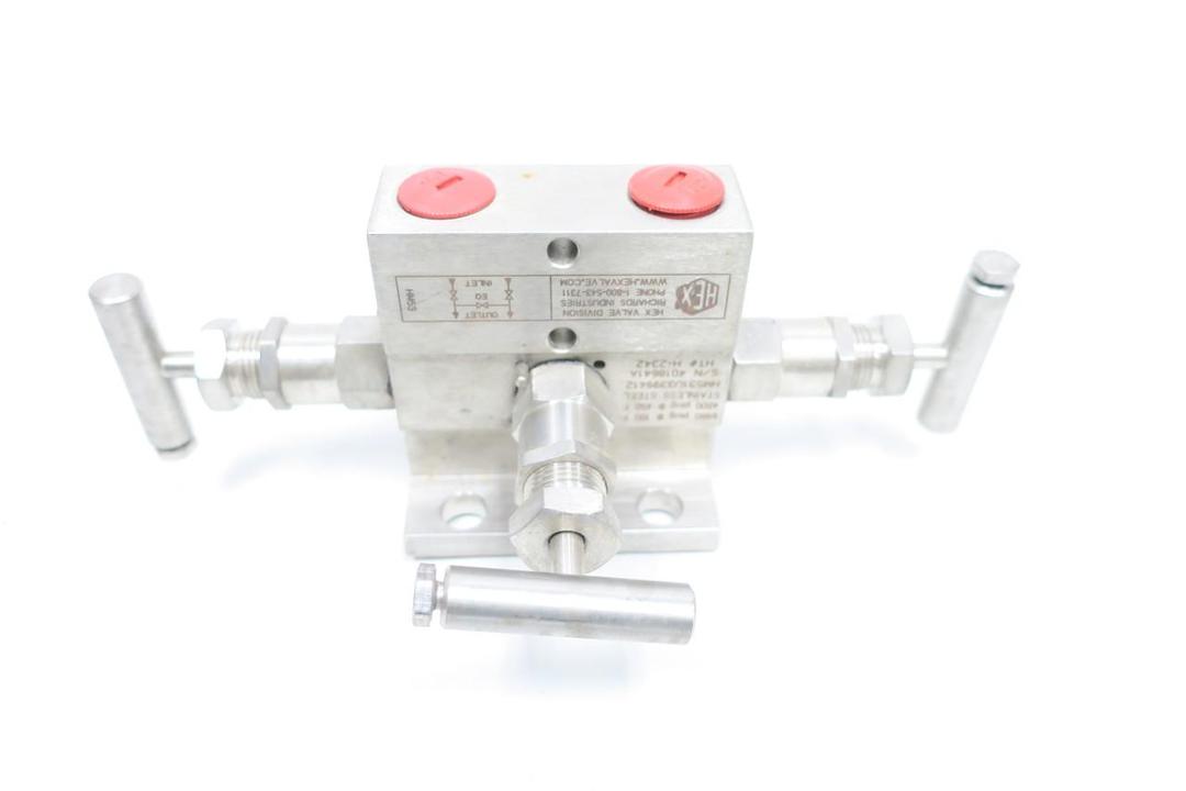HEX HM531U3399412 STAINLESS INSTRUMENT MANIFOLD 6980PSI