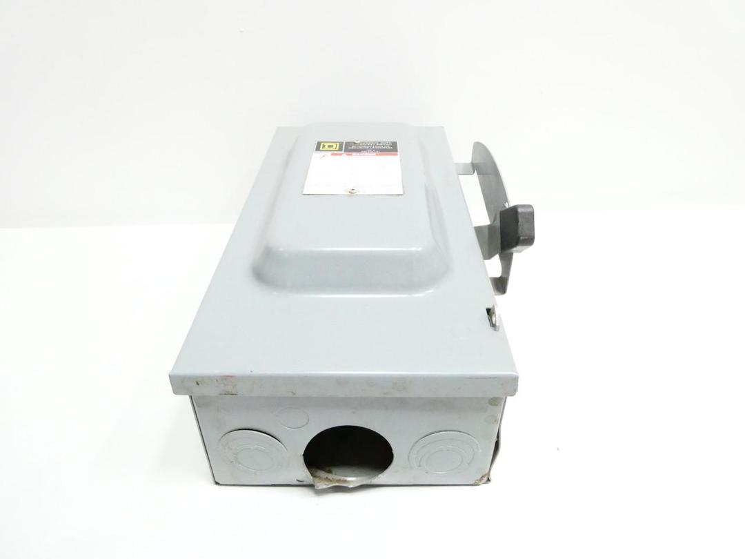 SQUARE D CD223N FUSIBLE DISCONNECT SWITCH 2P 100A AMP 240V-AC