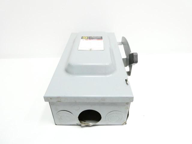 SQUARE D CD223N FUSIBLE DISCONNECT SWITCH 2P 100A AMP 240V-AC
