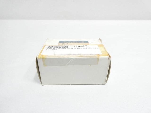 WESTINGHOUSE BF44F CONTROL RELAY 120V-AC