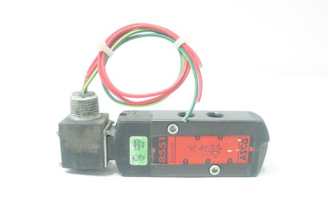 ASCO 8551A017MS SOLENOID VALVE 1/4IN NPT