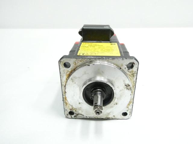 FANUC A06B-0202-B000 SERVO MOTOR 3PH 0.5KW 5000RPM 4NM 126V-AC