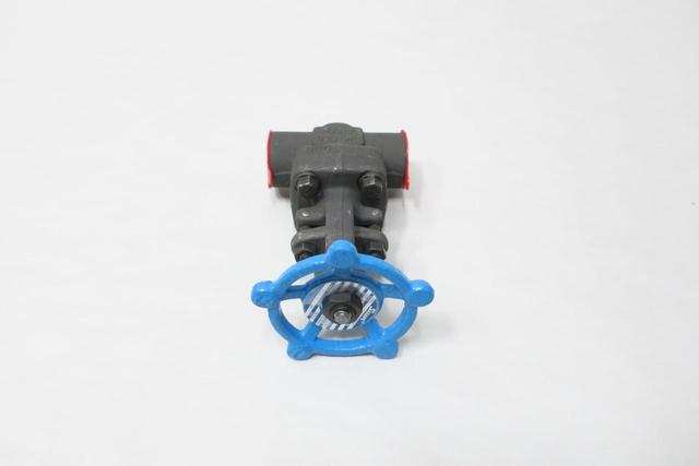 SHARPE NACE MR-01-075 MANUAL STEEL SOCKET WELD GATE VALVE 3/4IN