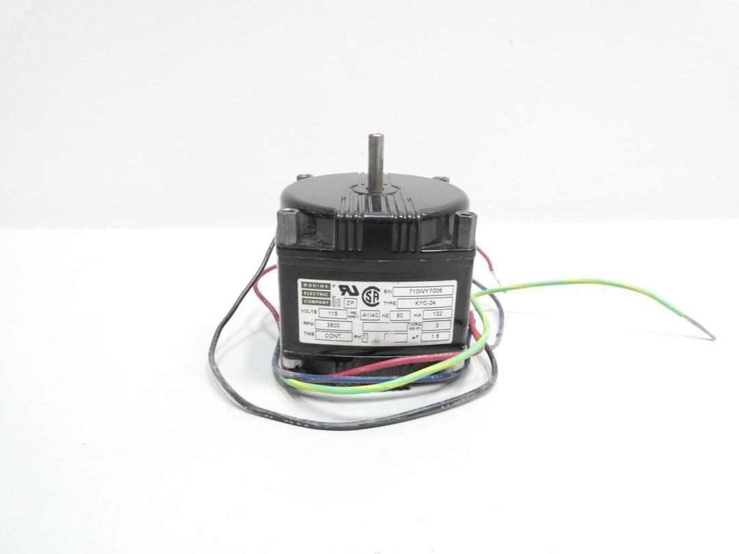 BODINE KYC-24 GEARMOTOR 3600RPM 1PH 115V-AC