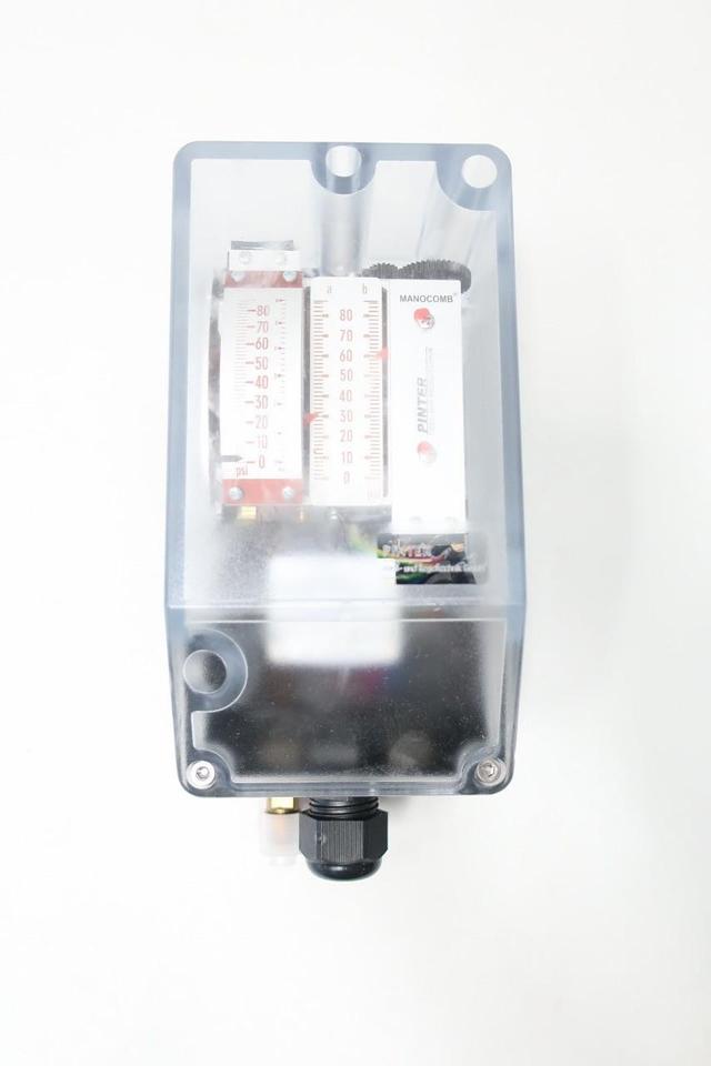 PINTER M0031A-060-AAO MANOCOMB-P65/2KA PRESSURE SWITCH 0-80PSI 250V-AC/DC