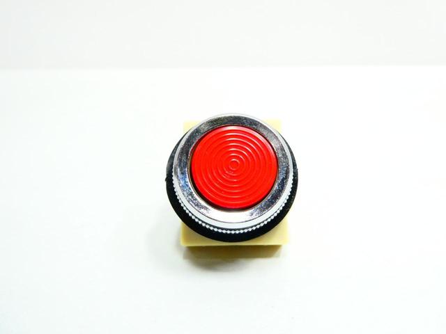 FUJI ELECTRIC AH30-F RED PUSHBUTTON 600V-AC